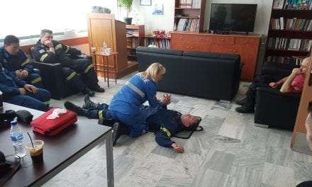 Τριήμερη εκπαίδευση του προσωπικού της Πυροσβεστικής Υπηρεσίας Ξάνθης από εθελοντική ομάδα της ΟΔΙΑΚ