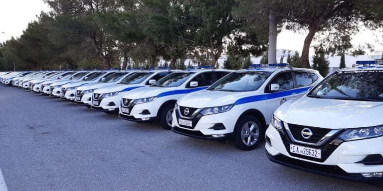 195 νέα οχήματα εντάχθηκαν στον στόλο της Ελληνικής Αστυνομίας