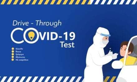 Δωρεάν  drive through testing,  με γρήγορα τεστ Αντιγόνου covid-19 (rapid test)