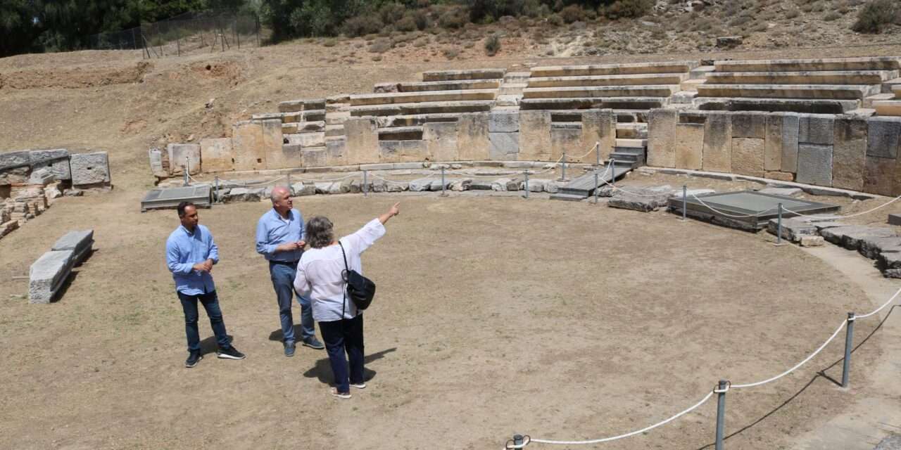 Η Περιφέρεια ΑΜΘ διαθέτει πόρους για την προστασία και την αναβάθμιση των υποδομών του αρχαίου θεάτρου της Μαρώνειας