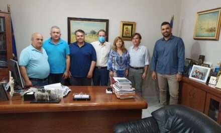 Ο πρόεδρος και μέλη της ΔΕΕΠ Ν.Δ συναντήθηκαν με τον Δήμαρχο Αβδήρων
